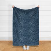 Just Swell - Geometric Navy Blue Medium Scale