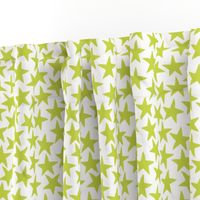 Stars - Chartreuse by Andrea Lauren 