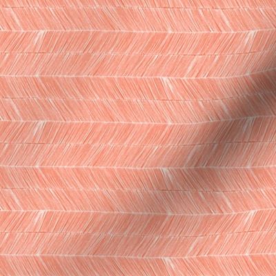 Herringbone - Peruvian Coral