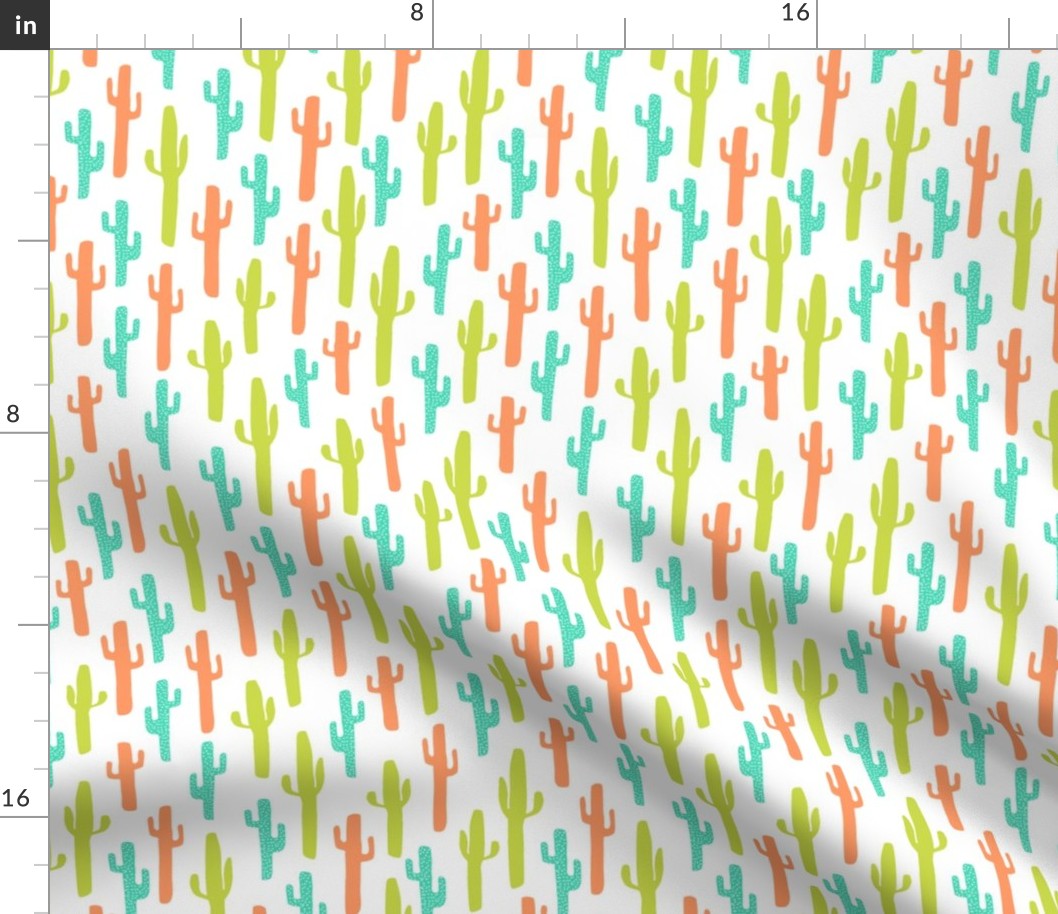 cactus // southwest kids bright summer tropical baby nursery