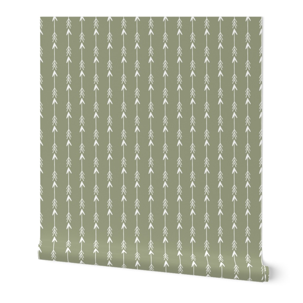 arrow rows // artichoke green arrow fabric arrows design arrows fabric baby nursery arrow fabric