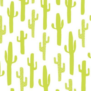 cactus // lime green cactus southwest kids summer tropical