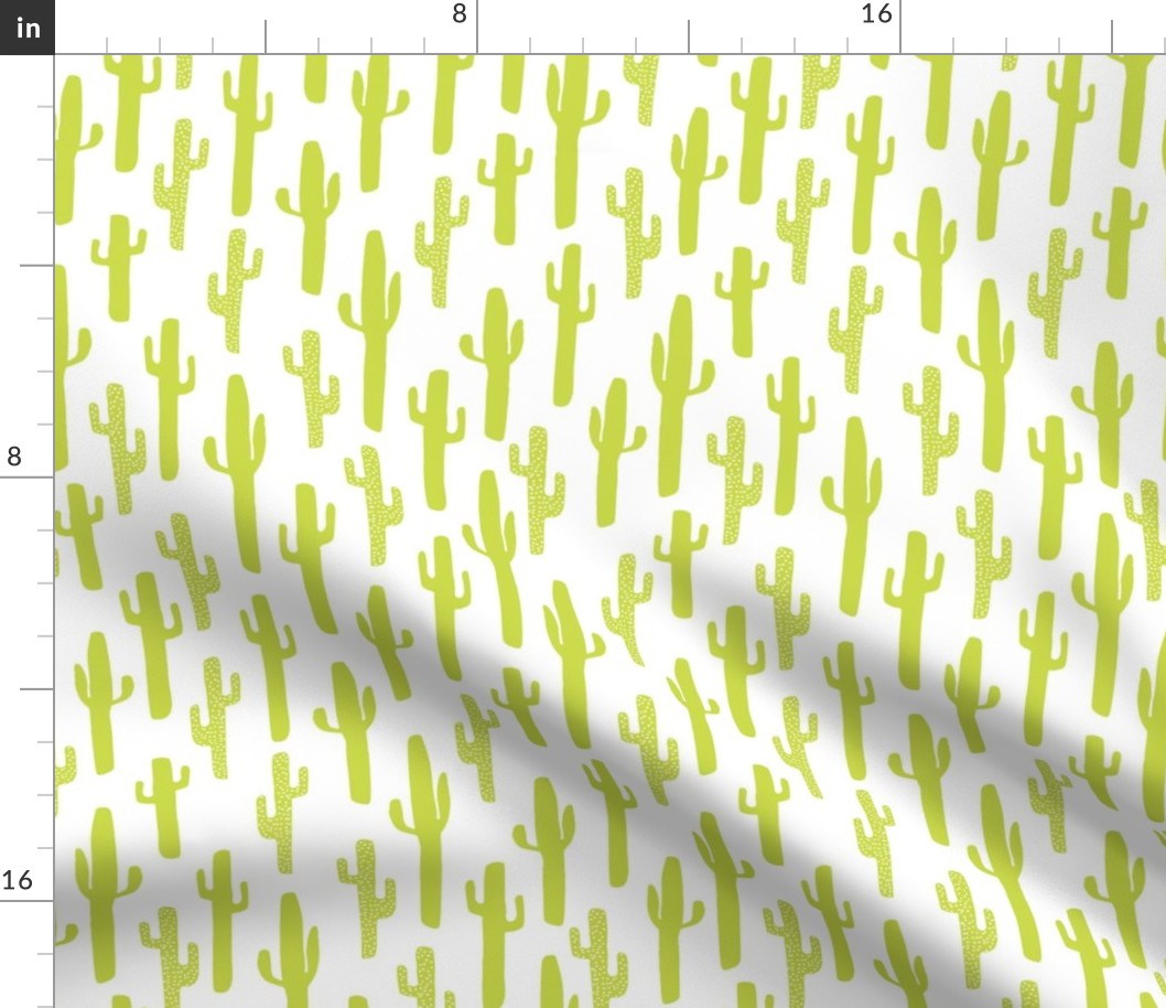 cactus // lime green cactus southwest kids summer tropical