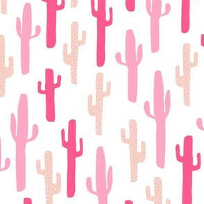 cactus // pink kids girls cacti plants blush pinks