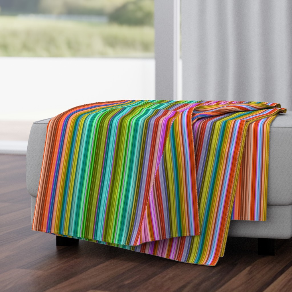 stitched stripes rainbow