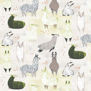 Llamas by Friztin