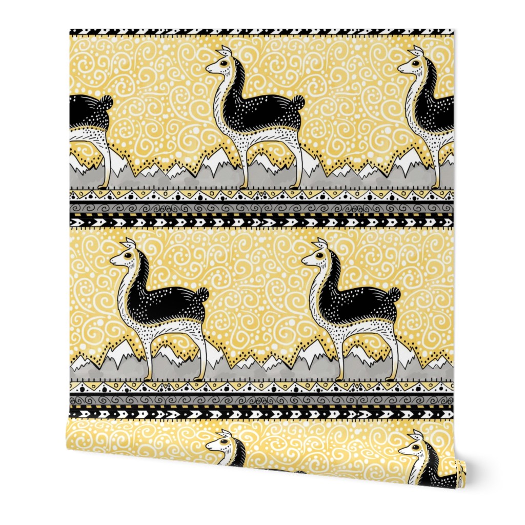 llama llama dot dot in gold