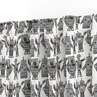 Rows of Robots