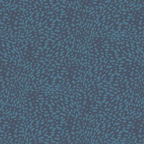 Navy and teal animal dot