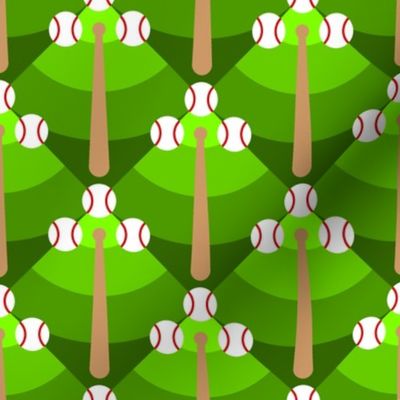 04381291 : baseball ermine arc diamond