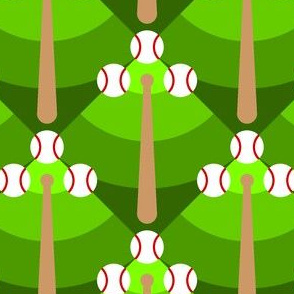 04381291 : baseball ermine arc diamond