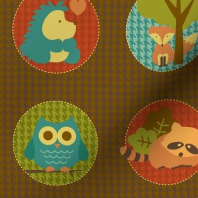 Cuddly Woodland Circles