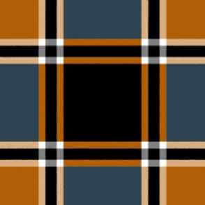 Bonfire Nights Tartan ~ Faux Flannel 