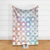 crossing corners cheater quilt