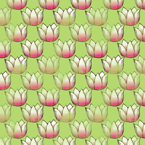 Lotus Pattern 2 3x3