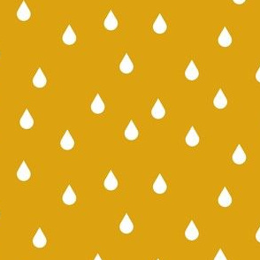 Drops - dark yellow inverse