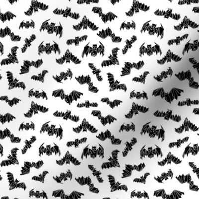 bat // tiny version halloween kids black and white baby nursery super hero halloween