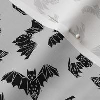 bat // geo geometric grey halloween bat grey boys minimal 