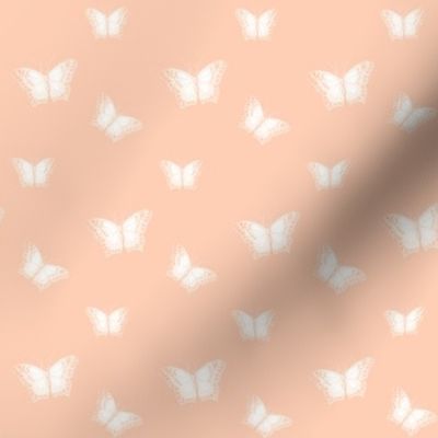 Butterflies_on Peach