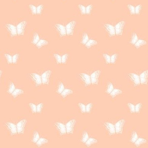 Butterflies_on Peach