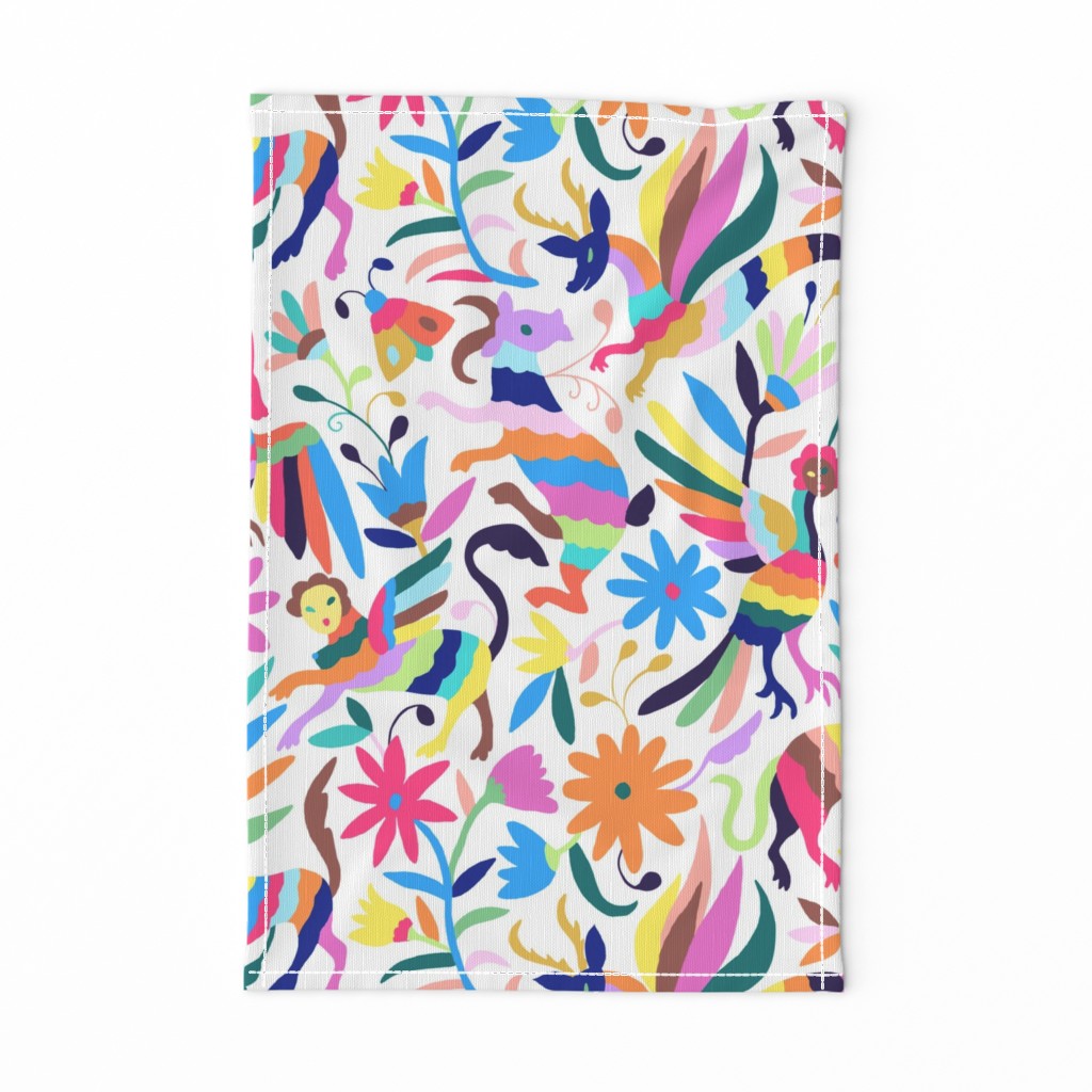  Mexican Otomi Animals - Small Multicolor