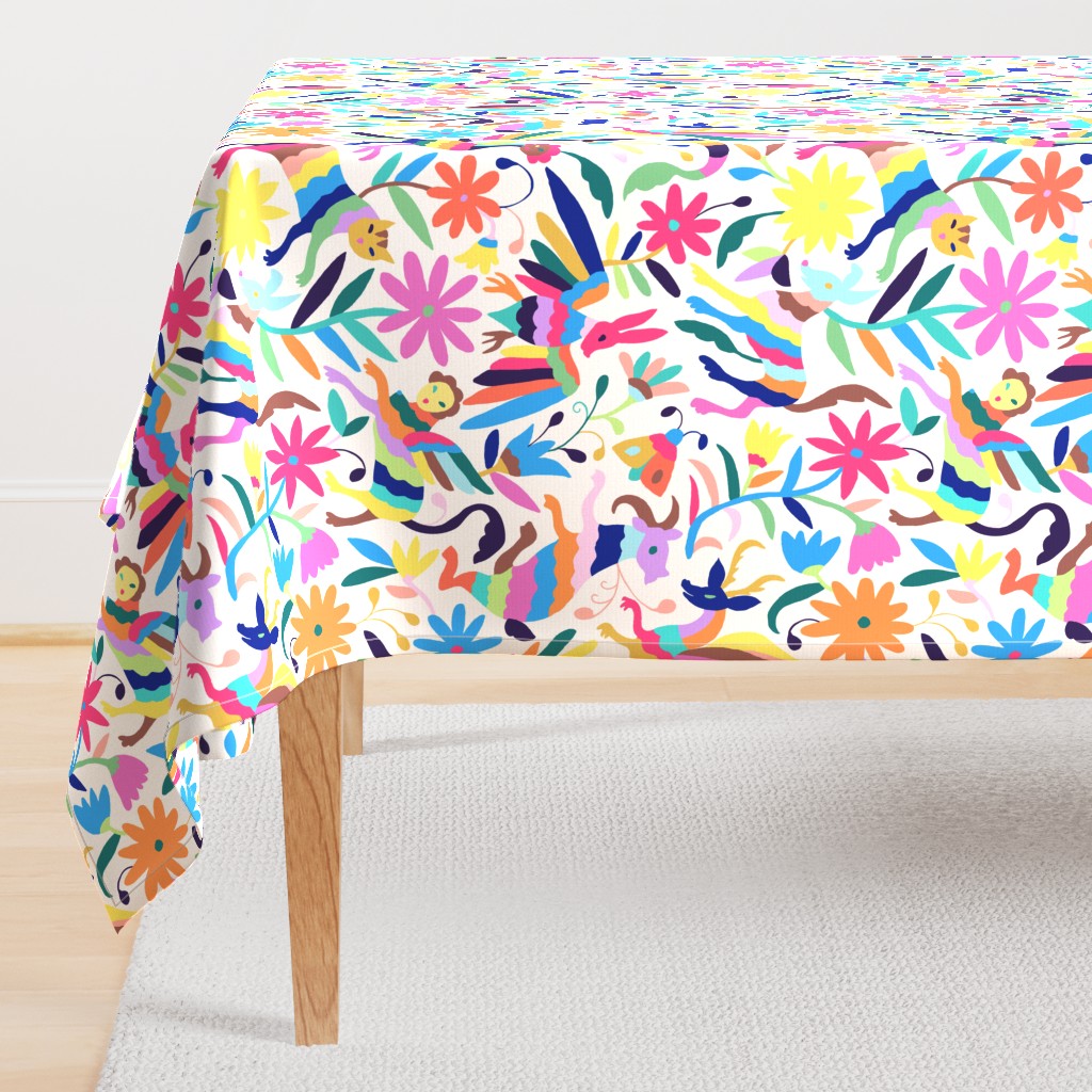  Mexican Otomi Animals - Large Multicolor