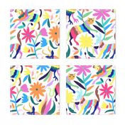  Mexican Otomi Animals - Large Multicolor