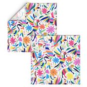  Mexican Otomi Animals - Large Multicolor