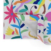  Mexican Otomi Animals - Large Multicolor