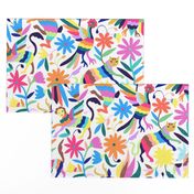  Mexican Otomi Animals - Large Multicolor