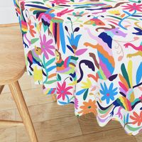  Mexican Otomi Animals - Large Multicolor