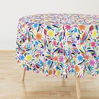  Mexican Otomi Animals - Large Multicolor