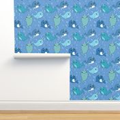 Cute Narwhal Pattern