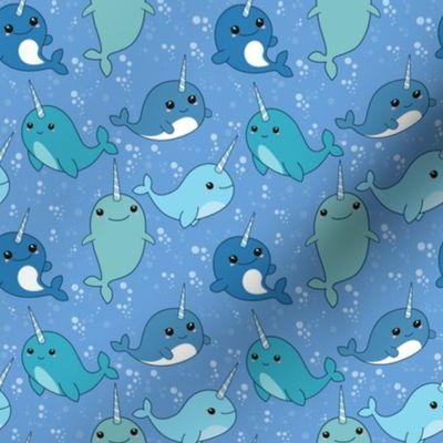 Cute Narwhal Pattern