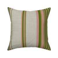  Paradise rococo stripe /burlap 