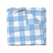 Large Buffalo Check in light blue