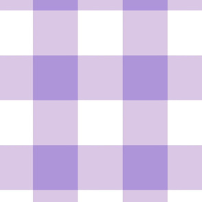 Large Buffalo Check  in lavender