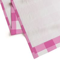 Large Buffalo Check in bright pink