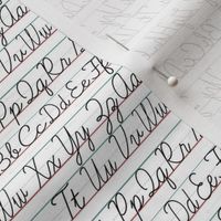 Cursive Handwriting