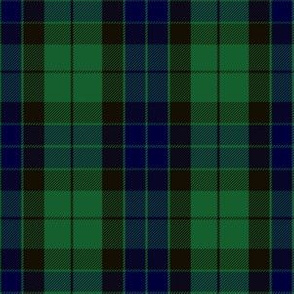 MacKay green tartan, 6"