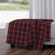 Fraser 1842 red tartan, 6" modern