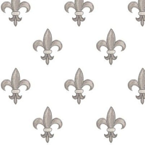 Fleur De Lis Fabric, Wallpaper and Home Decor | Spoonflower