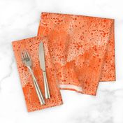 orange ink splatter