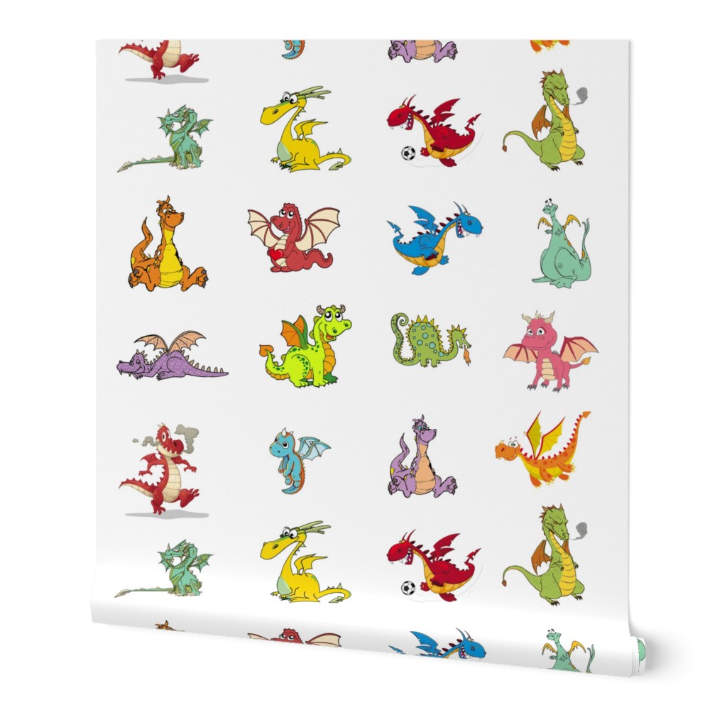 Dragons 5" quilt blocks