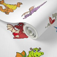 Dragons 5" quilt blocks