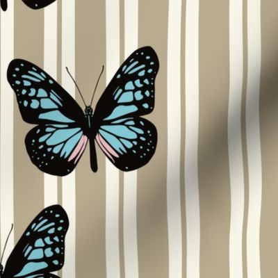 Butterflies Stripe