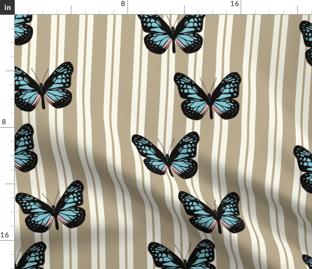 Butterflies Stripe