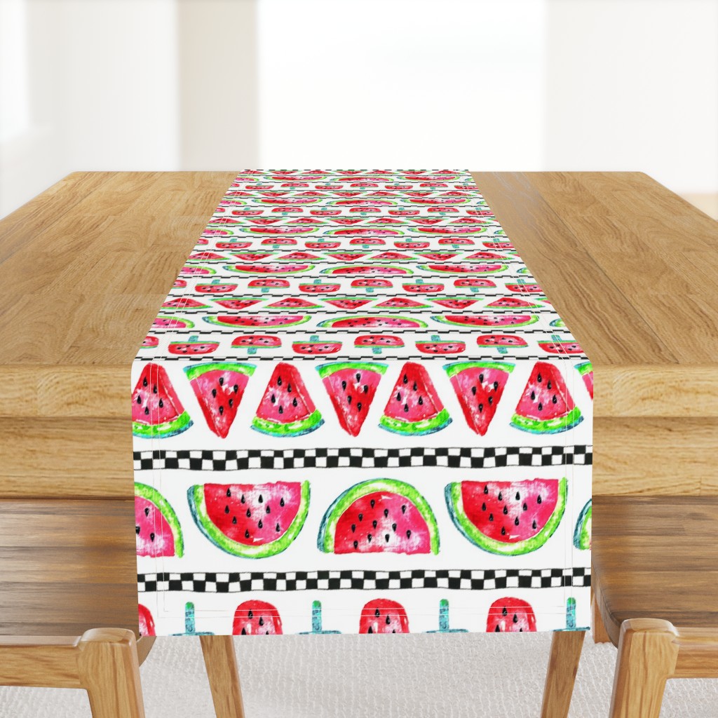 Summer Watermelon Stripe