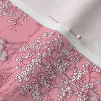 Dark Pink Reverse Greyhound Toile