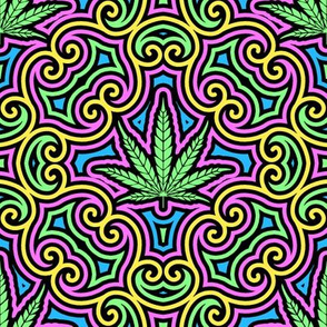 Sweet Leaf 2 Color- Large